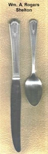 Rogers Shelton Silverplate 2 pc. - Picture 1 of 1