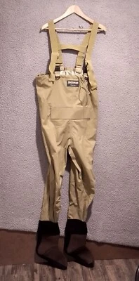 Hodgman Waders Wadelite Men's Sz S Nylon Fishing Neoprene Boots & Straps - Image 1 of 4