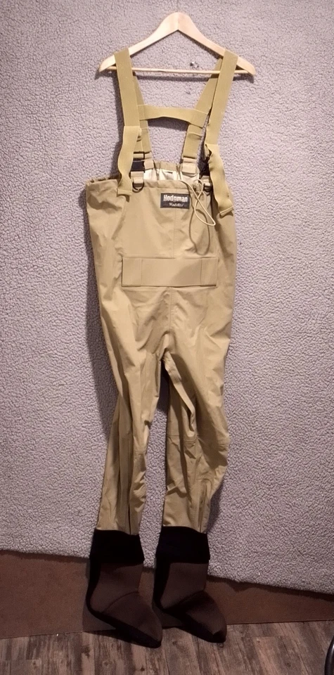 Hodgman Waders Wadelite Men's Sz S Nylon Fishing Neoprene Boots & Straps - Image 1 of 4