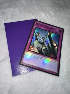 Solemn Judgment - MAGO-EN051 - Premium Gold Rare - 1st Edition NM - Picture 1 of 2
