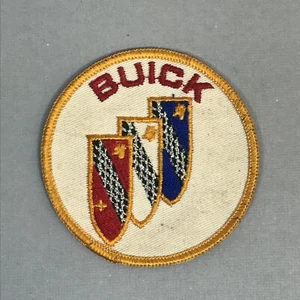 Vintage 1960's Buick Patch Car Auto Tri-Shield Emblem Company Logo - Picture 1 of 2