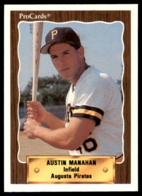 1990 PROCARDS AUGUSTA PIRATES AUSTIN MANAHAN #2473 - Image 1 of 2