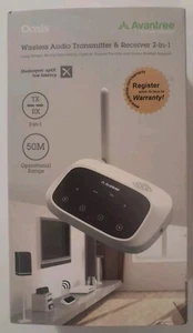New Aventree Oasis Wireless Audio Transmitter & Receiver 2-in-1: Model BTTC-500 - Picture 1 of 4