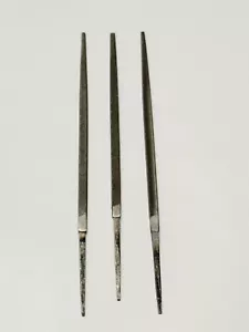 4" Square Tapered Files 3pc - Picture 1 of 5