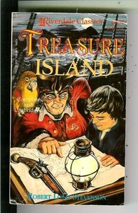 TREASURE ISLAND by Stevenson, Riverdale Books pirate adventure pulp vintage pb - Bild 1 von 1