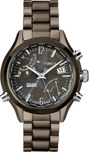 Reloj de cuarzo inteligente para hombre Timex T2N946 pulsera de acero negro - Imagen 1 de 1