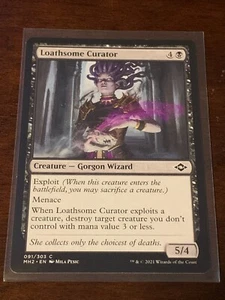 Magic the Gathering Modern Horizons 2 Loathsome Curator - Picture 1 of 2