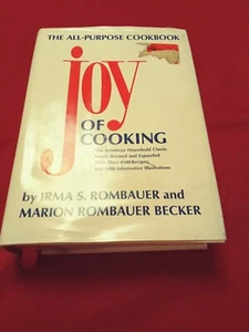 L👀K The Joy of Cooking by Irma S. Rombauer 1975 Hardcover Edition Dust Cover  - Picture 1 of 7