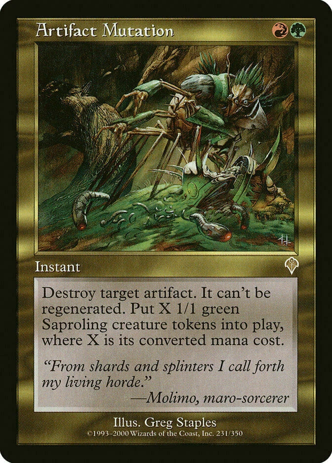 MTG  Artifact Mutation - INV Invasion LP/ - Image 1 of 1
