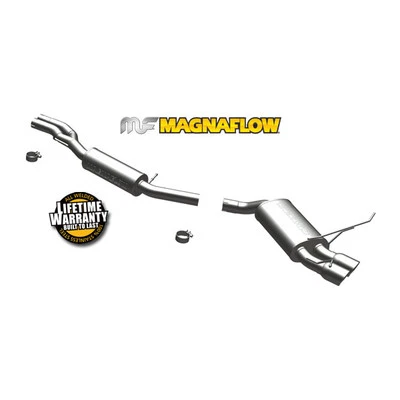 MAGNAFLOW 2008-2011 BMW 128i cupé 3,0 L E82 CATBACK SISTEMA DE ESCAPE ACERO INOXIDABLE SS Foto 1 de 4