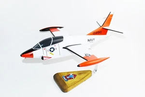 Modelo Buckeye VF-43 Challengers T-2C, caoba, escala 1/29 16 pulgadas - Imagen 1 de 9