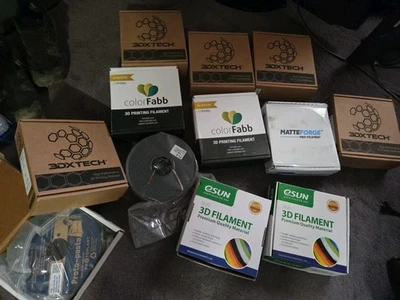3d Printer Filament Lot Phora, Matterforge, Esun, 3dxtech - Image 1 of 4