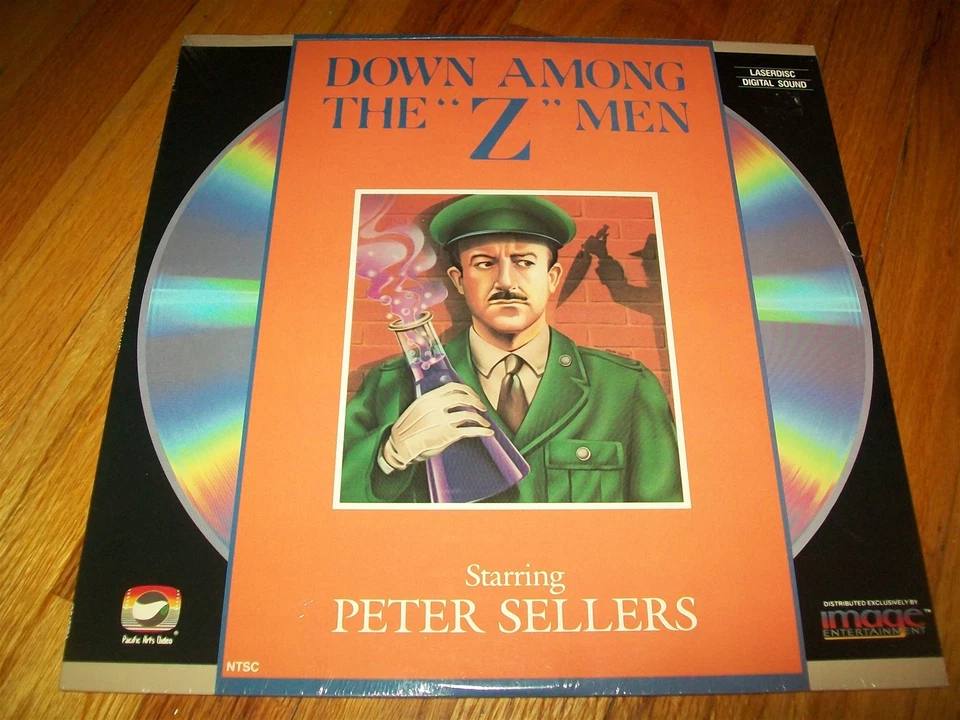 DOWN AMONG THE "Z" MEN Laserdisc LD BRAND NEW SEALED VERY RARE PETER SELLERS! — 第 1/1 张图片