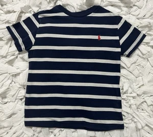 Polo Ralph Lauren Pony Lot of 2 T-shirt Blue Boys Size 5 - Picture 1 of 9