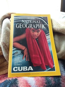June 1999 National Geographic Magazine Cuba Old Havana Sahara Rock - Picture 1 of 8