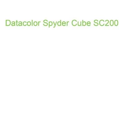 Datacolor Spyder Cube SC200 (0875720001084) - Bild 1 von 2
