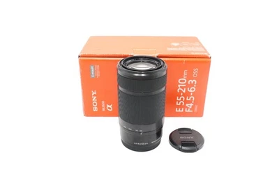 Sony 55-210mm Telephoto Lens F4.5-6.3 OSS for Sony E-Mount, SEL55210, Good Cond. - Image 1 of 4
