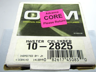 REMAN OEM 10-2825 Master Cyl; 18029862 FOR 97-99 Cutlass/Alero+Malibu+Grand Am - Image 1 of 3