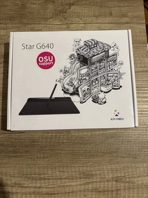 XP-Pen Star G640 Grafiktablett 6x4 Zoll, Osu! Pad, Batterielos - Bild 1 von 4
