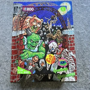 Goosebumps Glow in the Dark Jigsaw 200 Piece Puzzle (Milton Bradley, 1996) - Picture 1 of 7