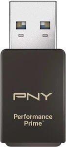 PNY Performance Prime™ USB 3.2 Gen 1 microSD Flash Memory Card Reader, Gray  - Picture 1 of 7