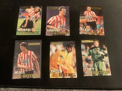 Merlin Premier League Gold 1996/97 Sunderland 6 Card Bundle Excellent Condition - Image 1 of 2
