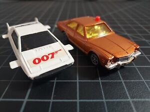 1977 Corgi Juniors 007 James Bond Lotus Esprit & Kojak Buick Regal Toy Car 1:64