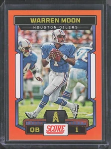 2023 Score Orange #8 Warren Moon - Picture 1 of 2