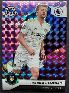 2021-22 Panini Mosaic Premier League Viola Prizm 43/49 Patrick Bamford #198 - Foto 1 di 3