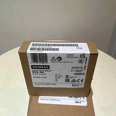 SIEMENS 6ES7 134-6GD00-0BA1 Module New One SIMATIC ET 200SP 6ES7134-6GD00-0BA1 - Image 1 of 2