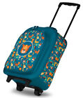 Lightweight children's trolley children's suitcase children's luggage tiger turquoise 672 "SUPA"