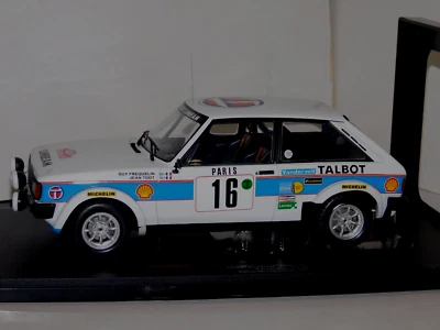 TALBOT SUNBEAM LOTUS (night version) #16 MONTECARLO 1981 18RMC095A IXO 1:18 - Image 1 of 4