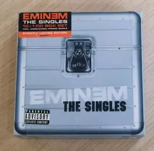 Eminem "The Singles" Strictly Limited Edition Box Set 10+1 / 11 x CD (Wanksta) - Picture 1 of 4