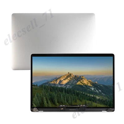 Silver For MacBook Pro A1707 2016 2017 15.4in LCD Display Screen Top Assembly - Image 1 of 4