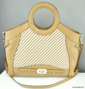 Neu Trend Limited GuEsS Handtasche Damen Mauritus Tasche Camel Multi - Bild 1 von 1