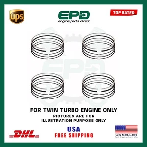 ANILLOS DE PISTÓN LAND ROVER JAGUAR 204DTA PARA MOTOR DIÉSEL BITURBO DE 4 PISTONES 2.0 - Imagen 1 de 1