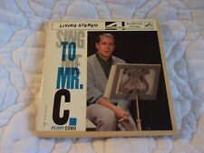 PERRY COMO SING TO ME, MR. C. REEL TO REEL 4 TRACK RCA VICTOR LIVING STEREO TAPE
