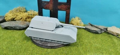 Panzerkampfwagen (VIII) Maus Carro Armato Incolore 3D Stampa Kit Forze 1:87 1/ - Immagine 1 di 4
