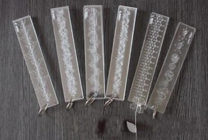 Acrylic Embroidery Quilting Templates Set Patchwork Tools LACE Quilting Ruler - Picture 1 of 9