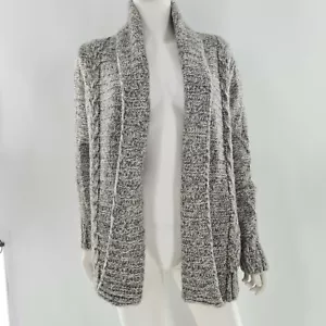 Lineamaglia weicher Pullover Strickjacke Wollmischung Damen Gr. M Made Italy - Bild 1 von 10
