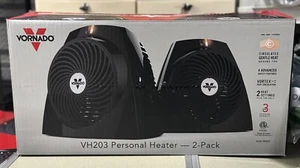 NEU VORNADO 2ER-PACK PERSÖNLICHER RAUMHEIZER VH203 2 HEIZSTUFEN LÜFTERMODUS - Bild 1 von 8