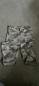American Eagle Next Level Stretch Camo Joggers Womens 10 Regular Drawstring - Picture 1 of 1