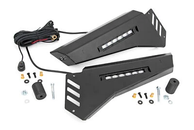 Alas de parachoques delanteras Rough Country con LED de 6 pulgadas para Polaris Ranger - 93044 Foto 1 de 4