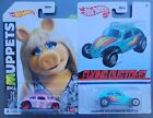 Hot Wheels Custom Volkswagen Beetle Lot 2 Muppets/Miss Pggy & Flying Customs Mip