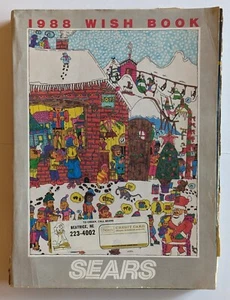 1988 Sears Christmas Wish Book Catalog Starting Lineups Nintendo Sega - Picture 1 of 6