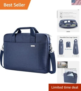 17-17.3 Inch Waterproof Laptop Bag – Expandable Multi-Function Briefcase - Picture 1 of 9
