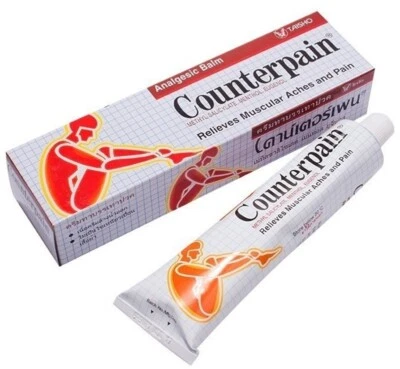 120g x 2 Cajas Contradolor Bálsamo Caliente Caliente Caliente Alivia Dolores Musculares Dolor Foto 1 de 4