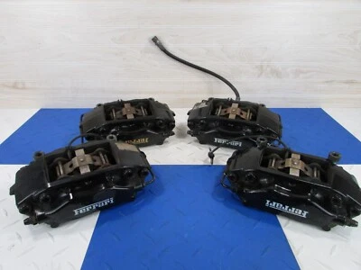 Freios Ferrari 360 Brembo preto dianteiro e traseiro esquerdo e direito pinças conjunto de 4 - Imagem 1 de 4