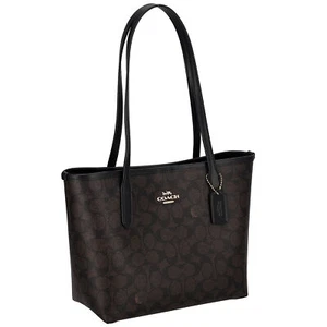 Coach Women�fs tote bag CU759 IMXAQ SMALL CITY TOTE Newarticle - Picture 1 of 3