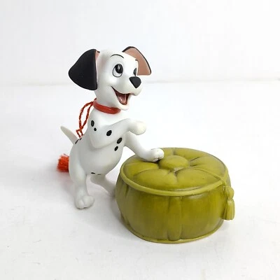 Adorno de porcelana Lucky 101 Dálmatas clásicos de Disney Navidad con caja y certificado de autenticidad Foto 1 de 4